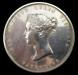 1840 Royal Agricultural Society 'Patroness' 55mm Silver Medal - By Wyon