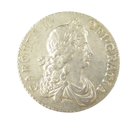Charles II 1669 Crown - VF