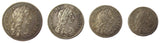 Charles II 1673 Full Maundy Set
