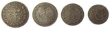 Charles II 1673 Full Maundy Set