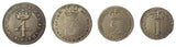 William & Mary 1691 Full Maundy Set