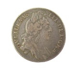 William III 1695 Sixpence - Fine