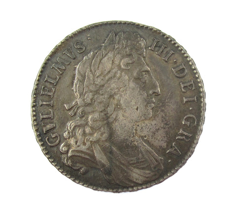 William III 1696 Halfcrown - NVF
