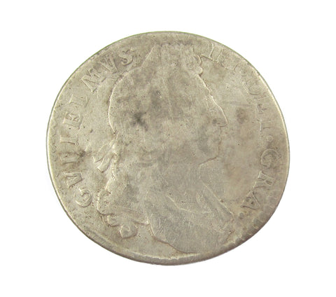 William III 1697 Shilling - Poor