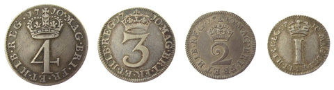 Anne 1710 Full Maundy Set