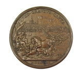 1721 Prince James III The Only Safeguard 50mm Medal - By Hamerani