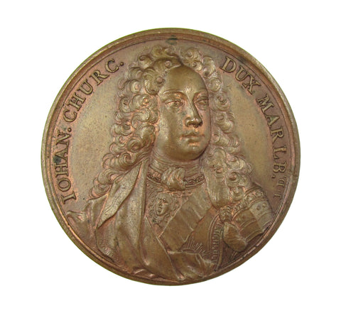 1722 Death Of Duke Of Marlborough 42mm Medal - By Dassier