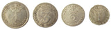 George I 1727 Full Maundy Set