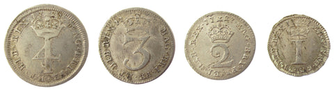 George I 1727 Full Maundy Set