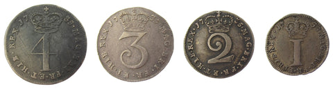 George II 1735 Full Maundy Set
