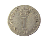 George II 1754 Maundy Penny - GVF