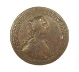 1761 Coronation Of Charlotte 33mm Medal - Contemporary Copy
