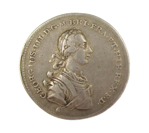 1761 Coronation Of George III Silver Medal - Contemporary Copy