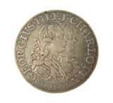 1761 George III & Charlotte Marriage 26mm Silver Medalet