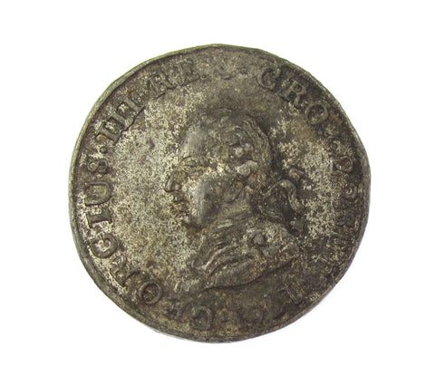1761 George III & Charlotte Coronation 19mm Medal