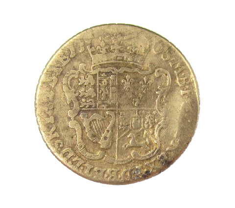George III 1768 Gold Half Guinea - Contemporary Forgery