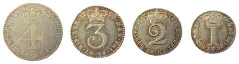 George III 1786 Full Maundy Set
