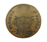 1789 George III St Paul's Middlesex Halfpenny Token - DH930
