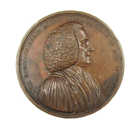 1789 Baron Rokeby Armagh Observatory 53mm Medal - By Mossop