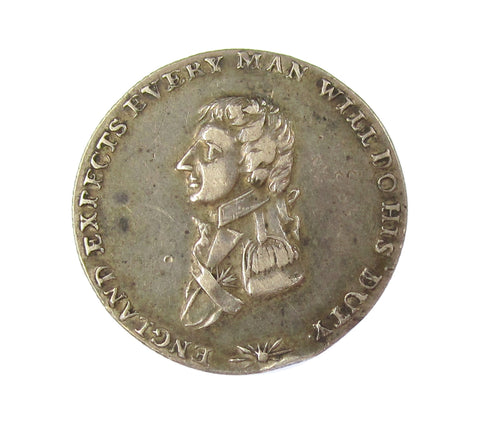 1798 Battle Of The Nile 'Aboukir' 20mm Silver Medalet