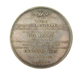 1803 National Edition Of Shakespeare's Works 48mm Silver Medal