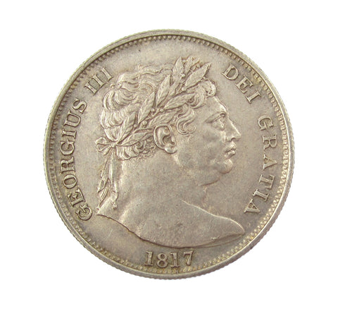 George III 1817 Halfcrown - EF