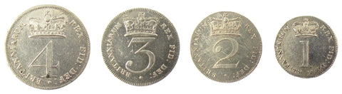 George III 1820 Full Maundy Set