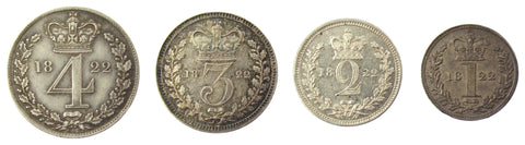 George IV 1822 Full Maundy Set