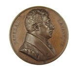France 1824 General Lafayette 47mm Tribute Medal - By Caunois