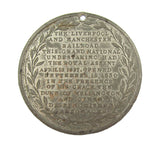 1830 Liverpool & Manchester Railway Opened 45mm Medal - By Ottley