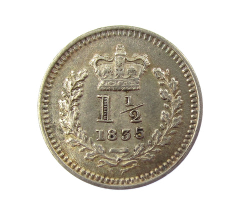 William IV 1835 Threehalfpence - EF