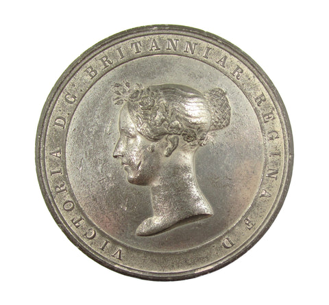 1838 Victoria Coronation 64mm Medal - By Davis