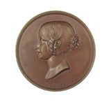 1850 Princess Alice 32mm Bronze Medal - By Wyon