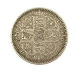 Victoria 1849 Godless Florin - GVF+