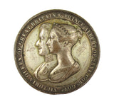 1849 Royal Visit To Ireland 44mm Medal