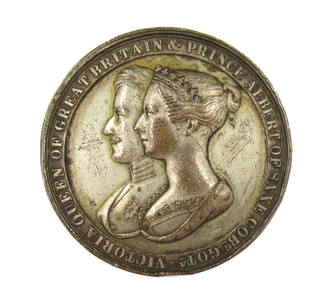 1849 Royal Visit To Ireland 44mm Medal