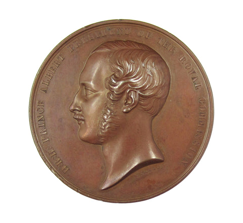 1851 Great Exhibition 'Exhibitor' Medal By Wyon - Cased