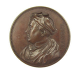 1857 Handel Festival 42mm Bronze Medal - By Pinches