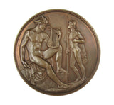 1869 Royal Academy Of Music Death Of Charles Lucas 56mm Medal