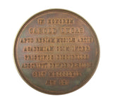 1869 Royal Academy Of Music Death Of Charles Lucas 56mm Medal