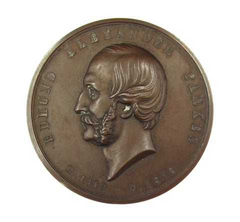 1876 Army Medical School Parkes Memorial Prize Medal - By Wyon