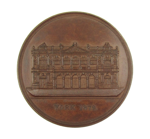 1879 Yorkshire Fine Art and Industrial Exhibition 76mm Medal