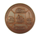 1886 Edinburgh International Exhibition Of Industry 45mm Medal