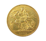 Victoria 1887 Gold Sovereign - GVF
