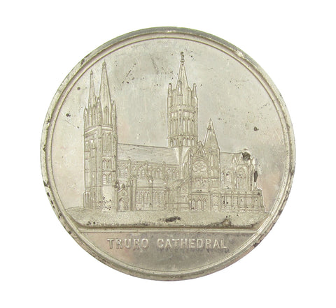 1887 Consecration Of Truro Cathedral 45mm Medal