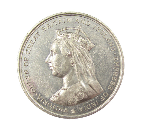 1887 Golden Jubilee Glorious Reign 38mm Medal - By Wyon