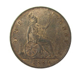 Victoria 1889 Penny - EF