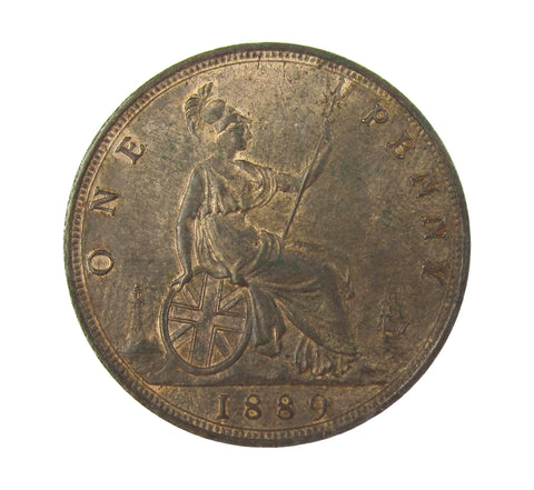 Victoria 1889 Penny - EF – Coopers Coins