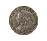 Victoria 1893 Maundy Penny - EF