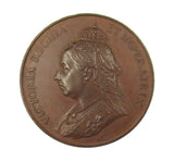 1897 Diamond Jubilee Ironmongers Of London 39mm Medal